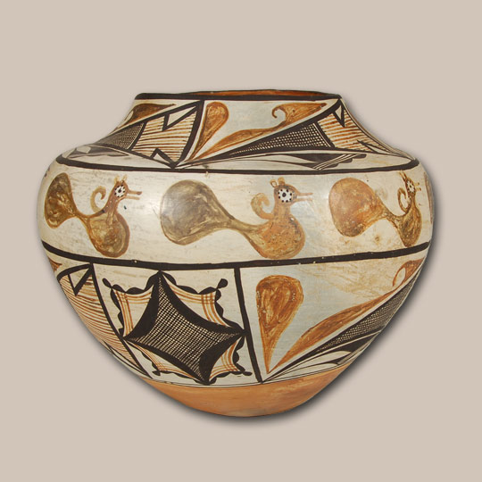 Historic Acoma Pueblo Pottery - 25164